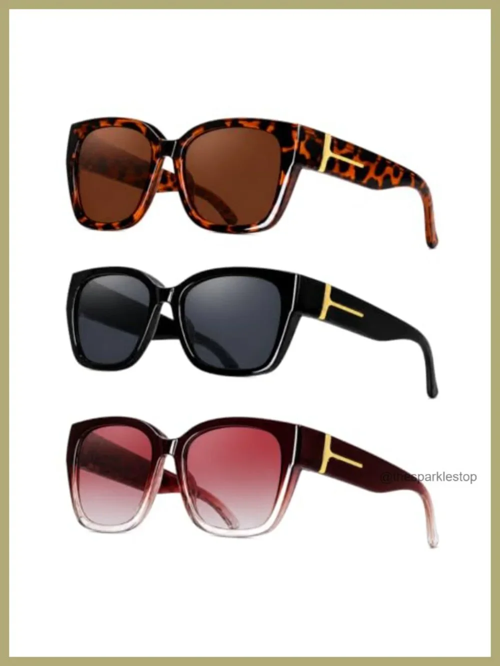 3 Pack Polarized Fit Over Sunglasses Over Glasses UV400 Unisex